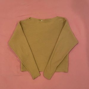 Double Zero Slouchy Ribbed Sweater